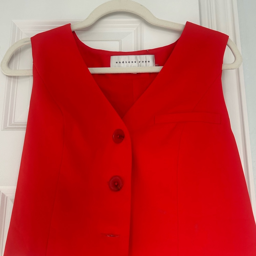 Endless Rose Red Sleeveless Top